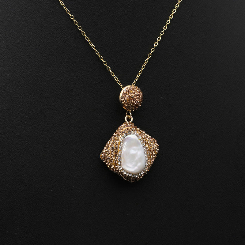 Freshwater Baroque Clavicle Chain