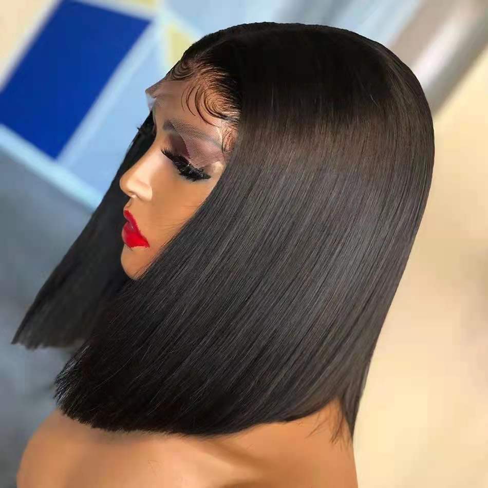 Medium Parting Short Hair Chemical Fiber Hairs