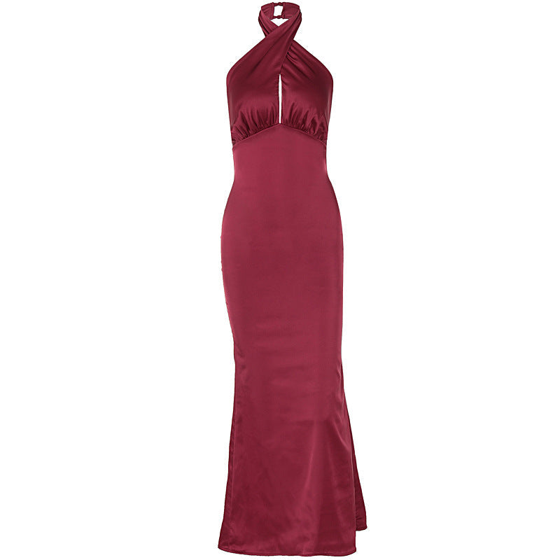 Elegant Backless Sleeveless Dress