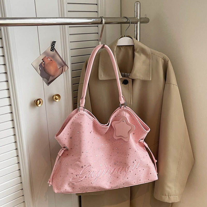 Star-print Tote Bag