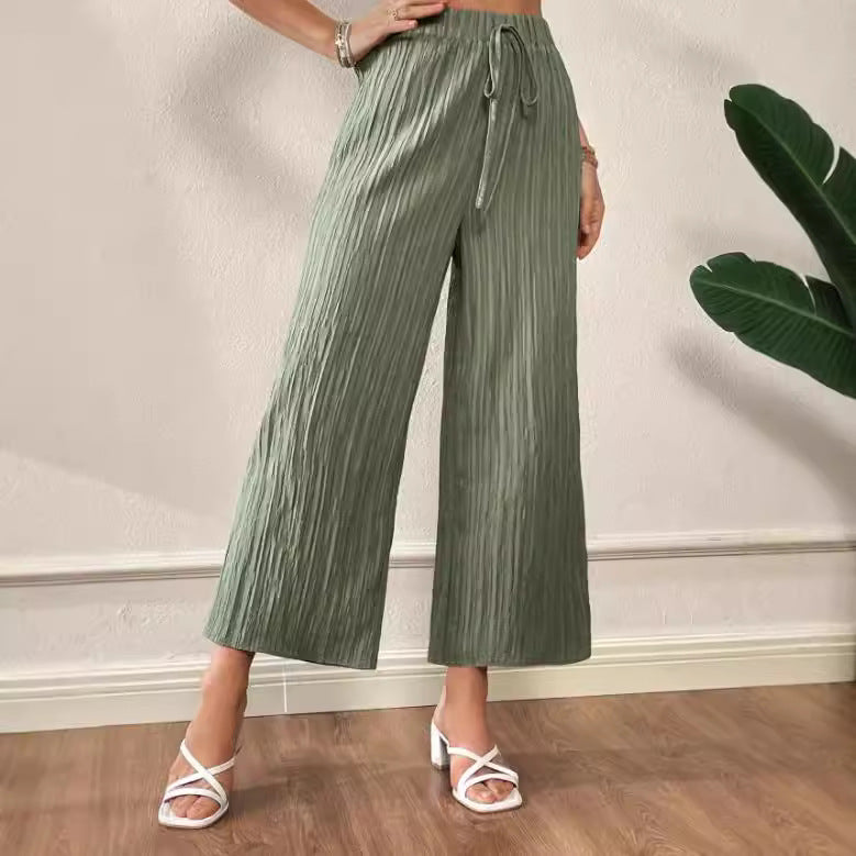 High Waist Slimming Cool Thin Casual Pant