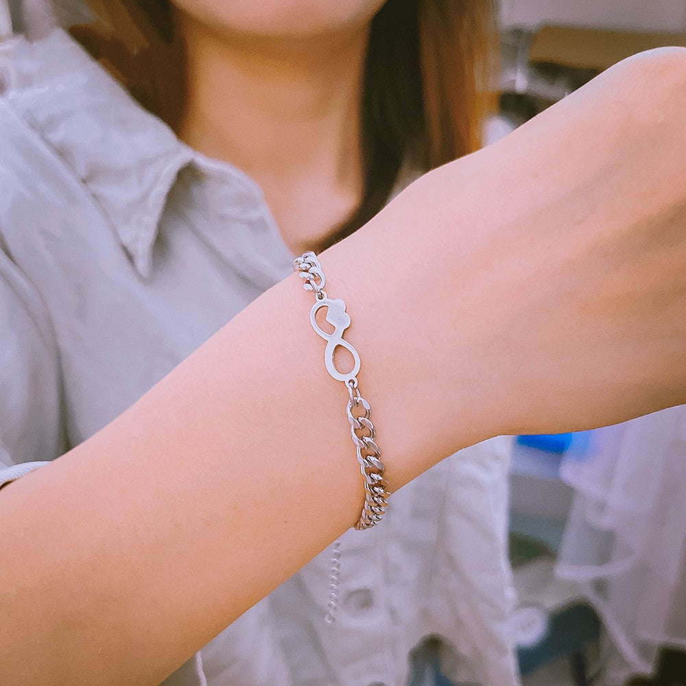 Lovers' Heart-shaped Bracelet