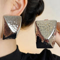 Stud Rectangular Earrings