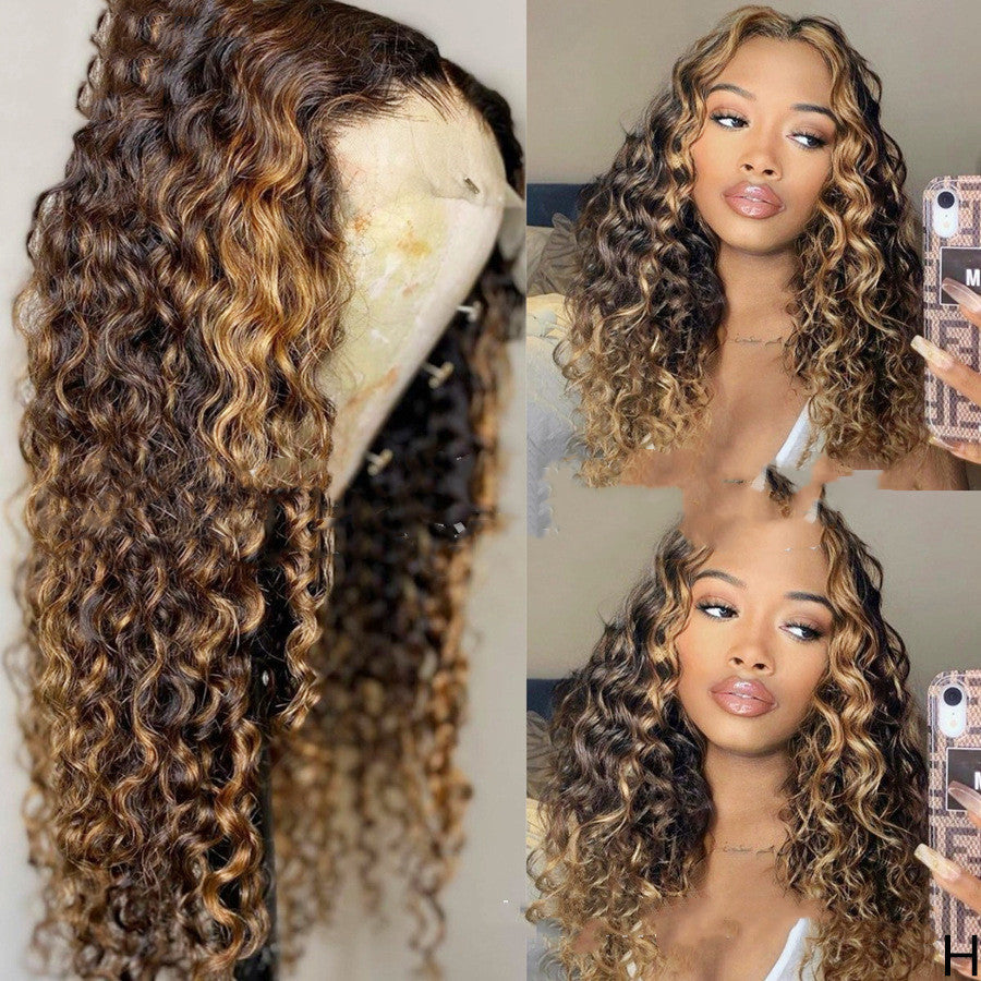 Small Wave Black And Brown Mixed Color Gradient