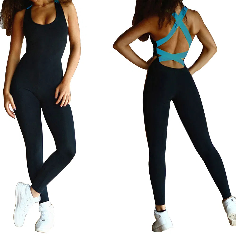 yagu Gym Fitness Jumpsuit