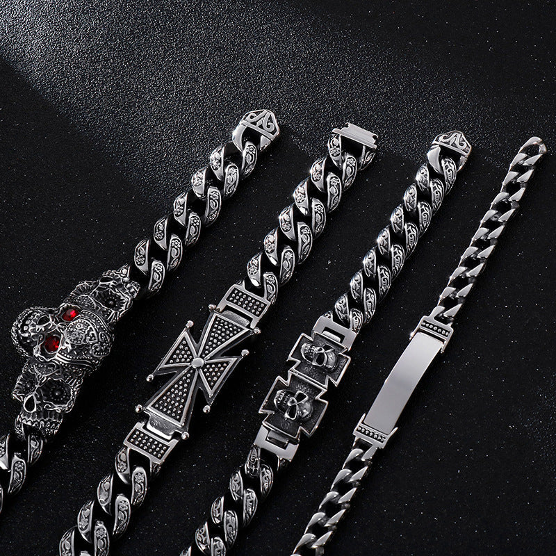 Trend Domineering Skull Bracelet