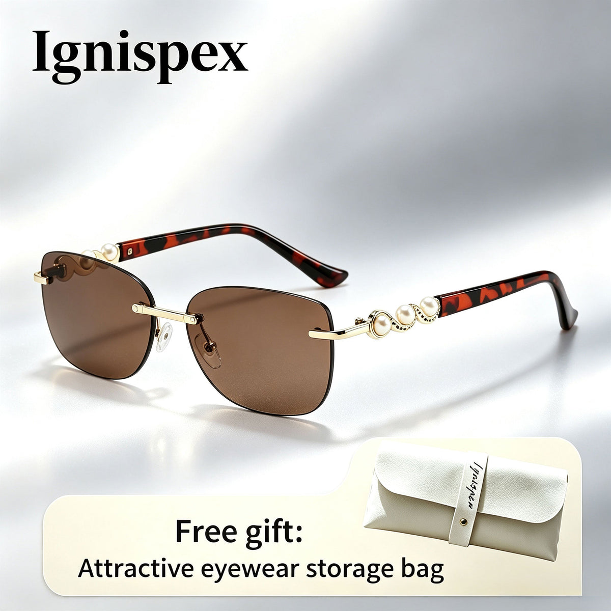 Brown Tint Lens Sunglasses.