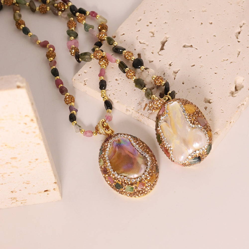 Freshwater Baroque Clavicle Chain