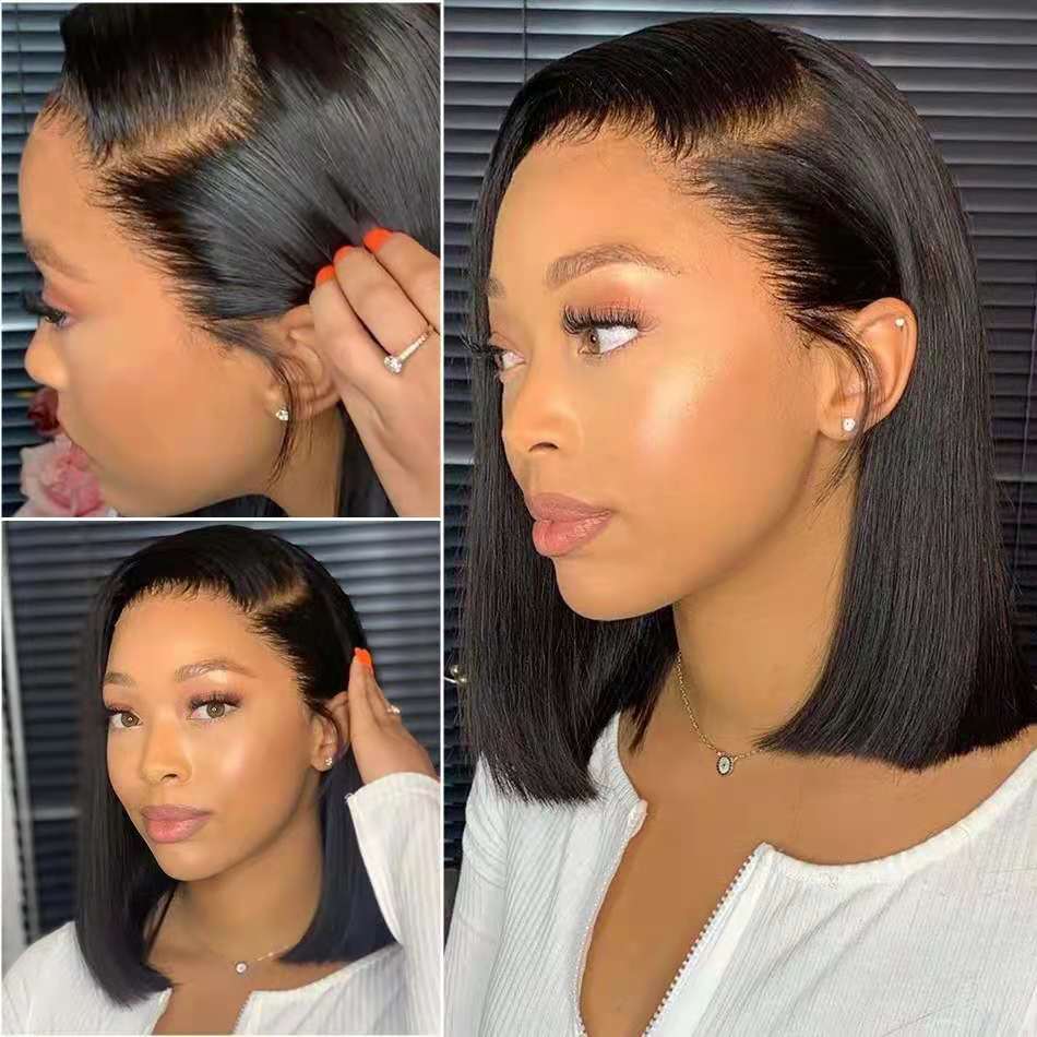 Medium Parting Short Hair Chemical Fiber Hairs