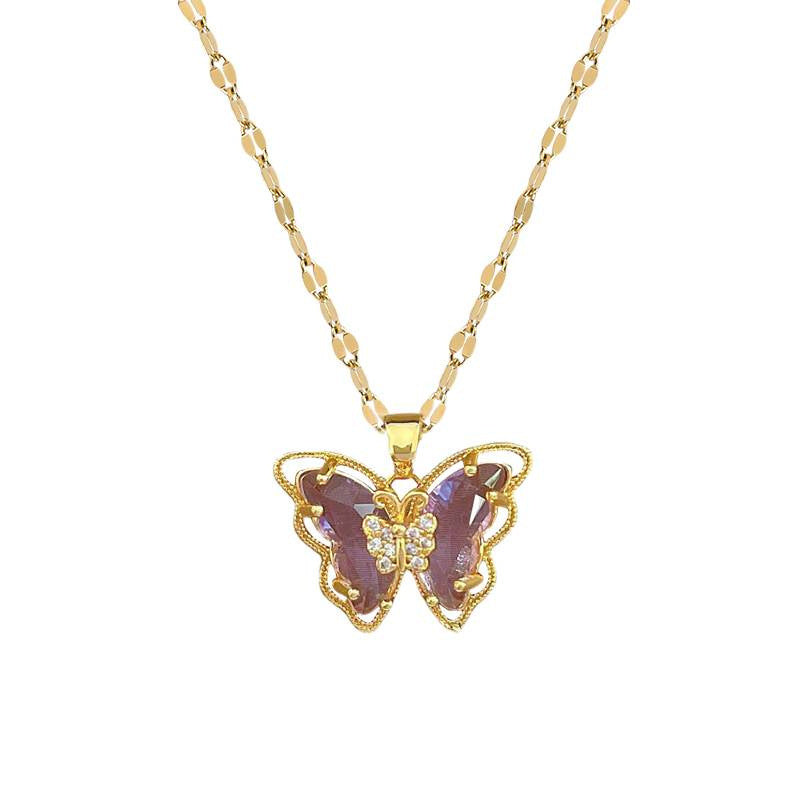 Filigree Butterfly Necklace