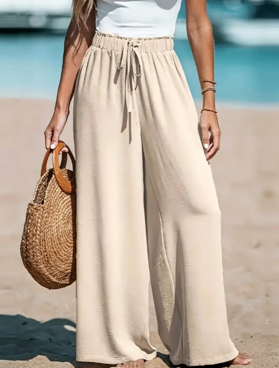 Wide Leg Loose Casual Beach Pant