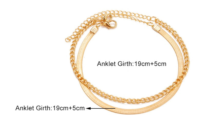 Alloy Anklet Suit