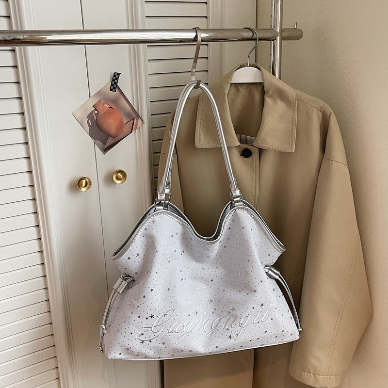 Star-print Tote Bag