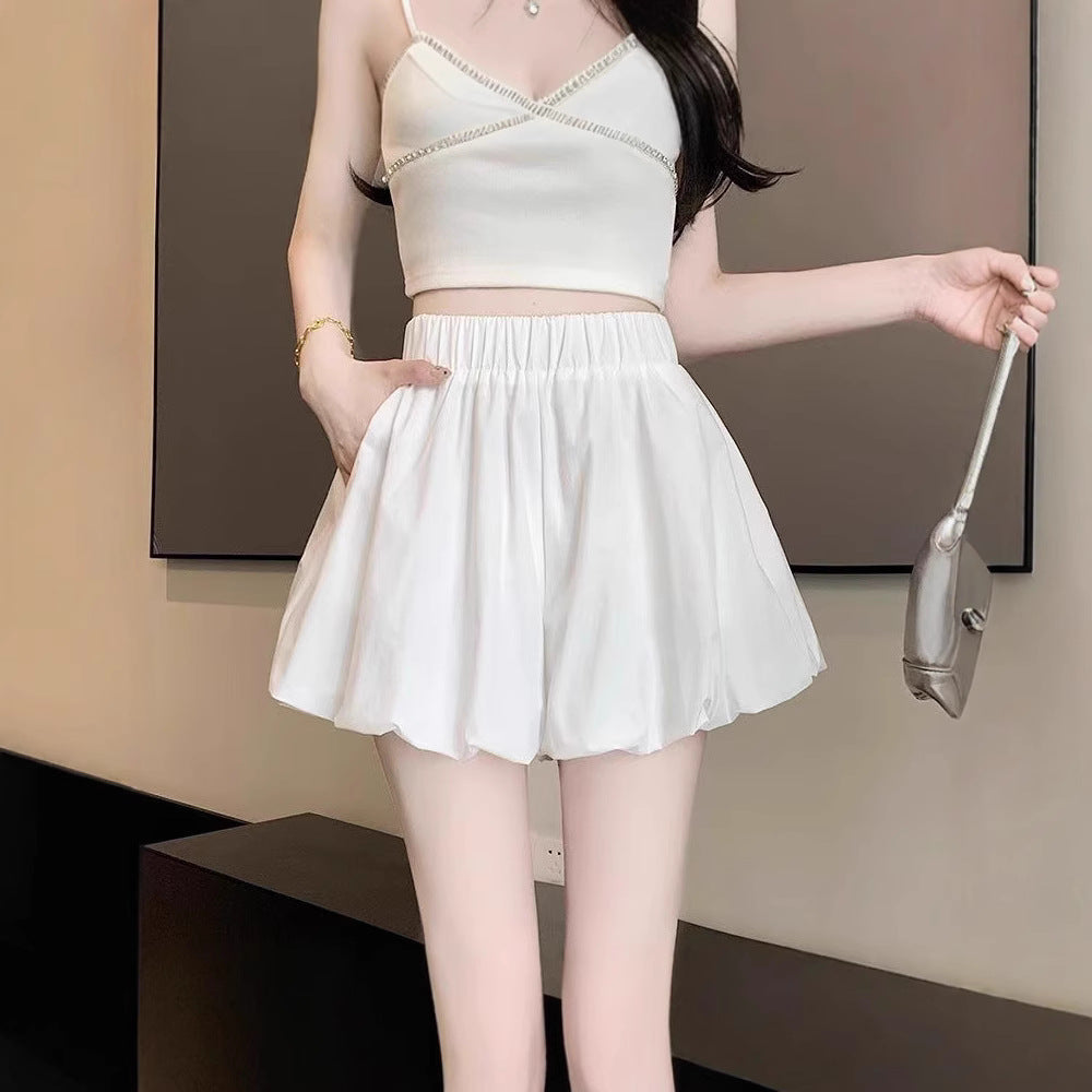 Ruffled Skirt-style Mini Skirt Style