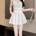 Ruffled Skirt-style Mini Skirt Style