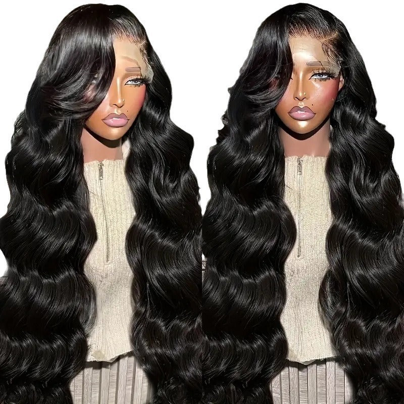 Front Lace Partial Big Wave Curly Hair