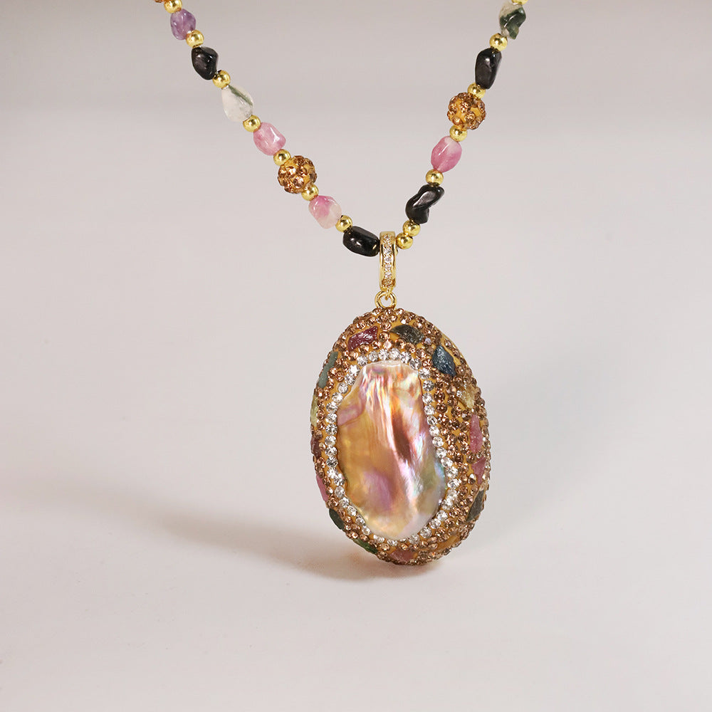 Freshwater Baroque Clavicle Chain