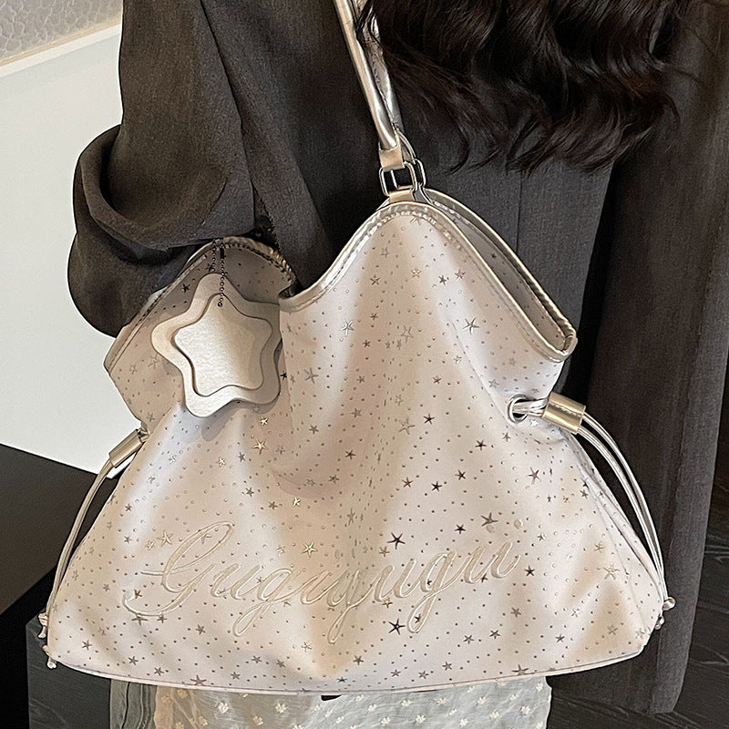Star-print Tote Bag