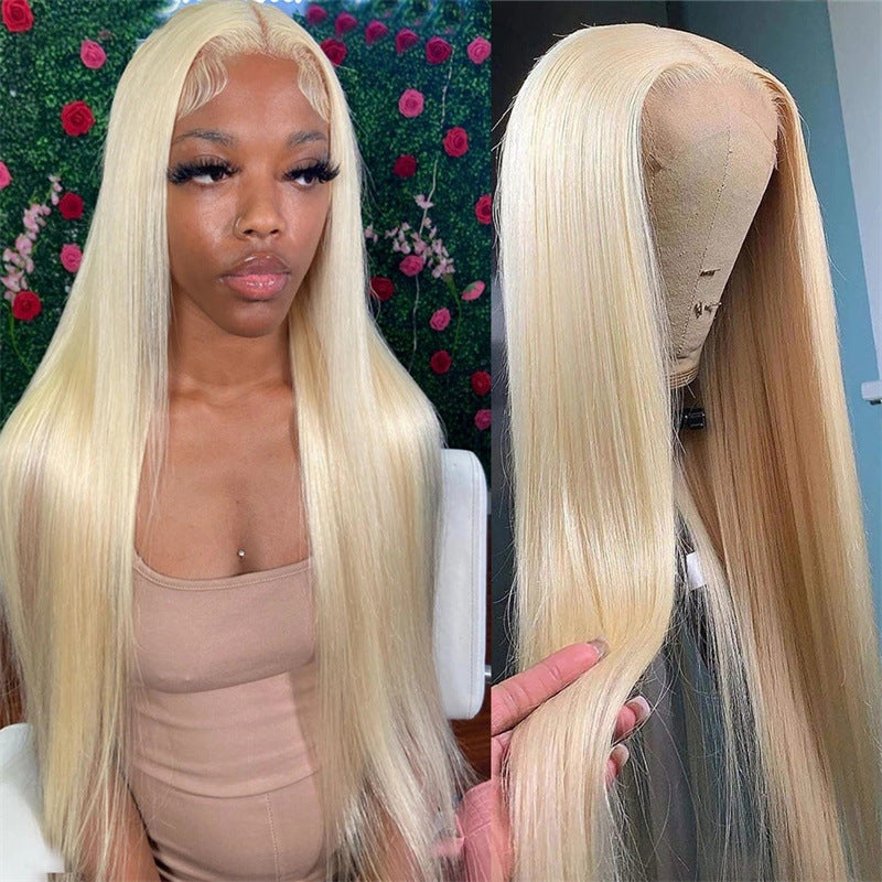 Saniy Mid-length Straight Waist-length Wig Headgear