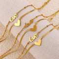 Love Pendant Anklet