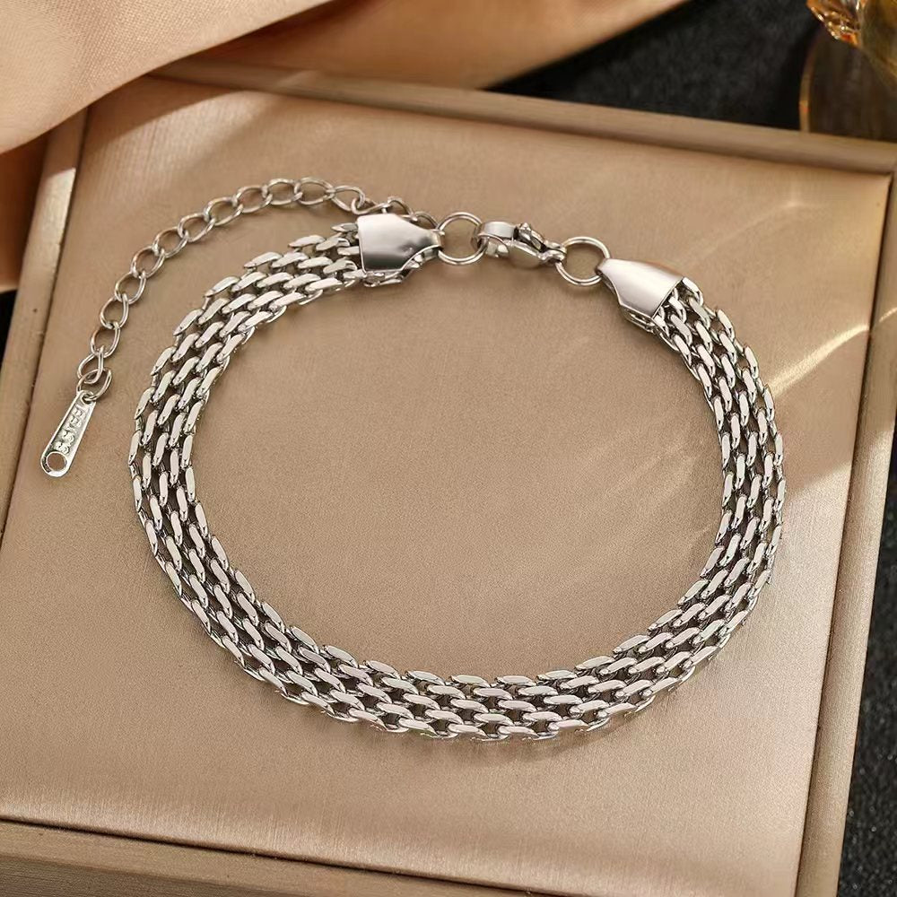 18K Gold-plated Braided Bracelet