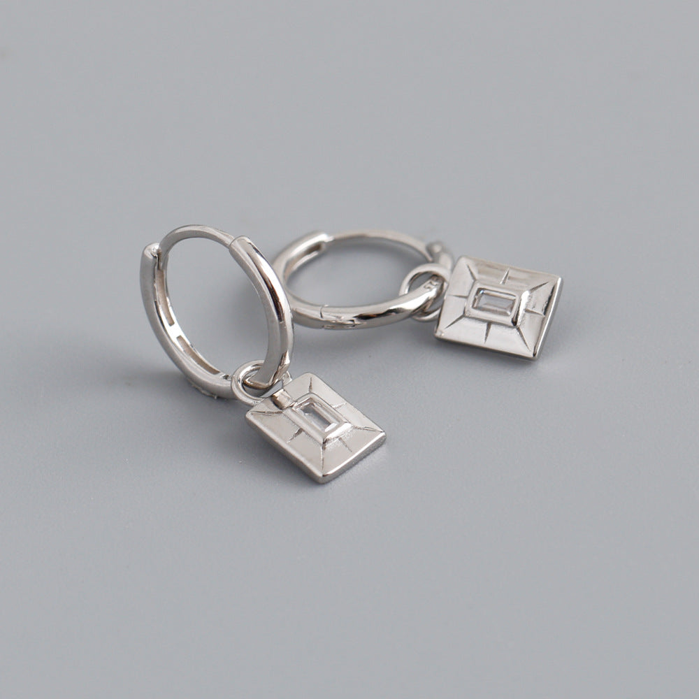 Fashion Personality Square Earrings