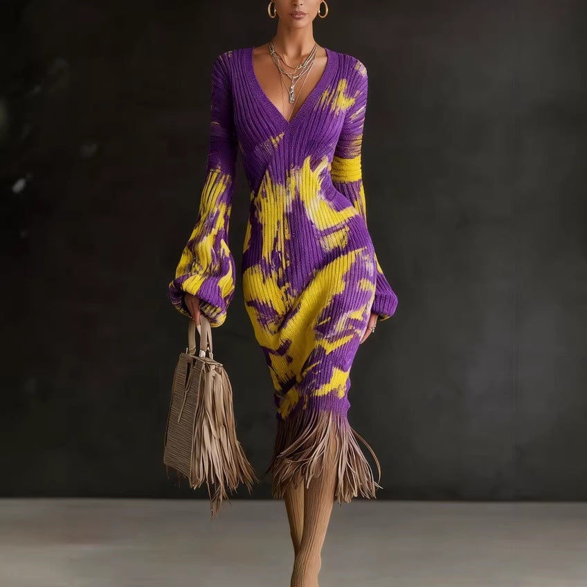 Creative Knitted Sweater Dresses