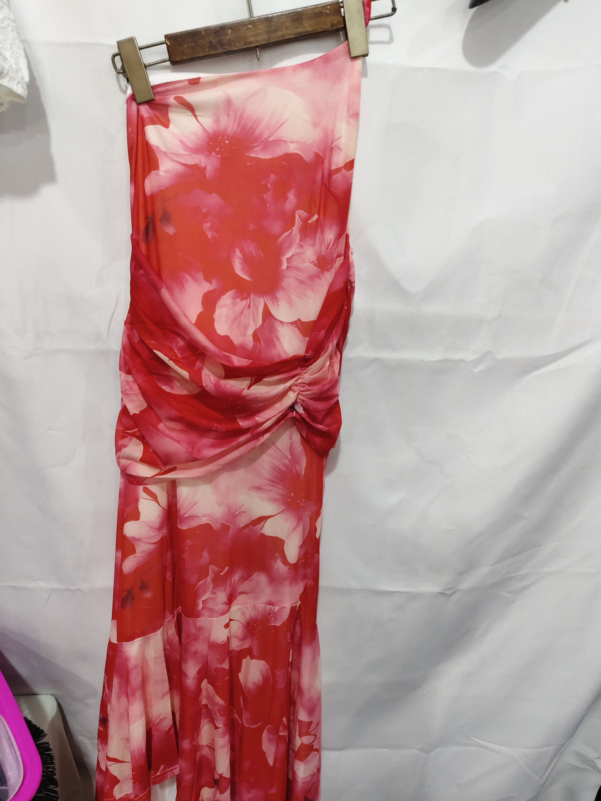 INS Casual Suspender Long Dress