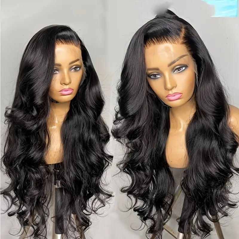 Front Lace Partial Big Wave Curly Hair