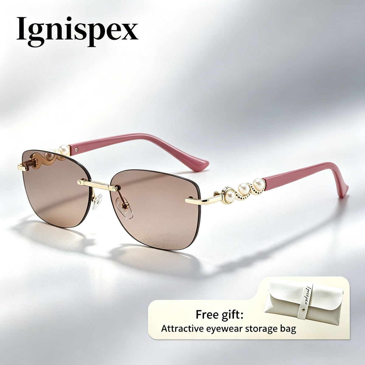 Brown Tint Lens Sunglasses.