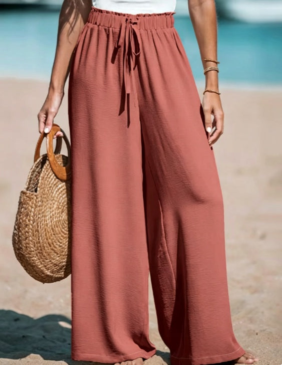 Wide Leg Loose Casual Beach Pant