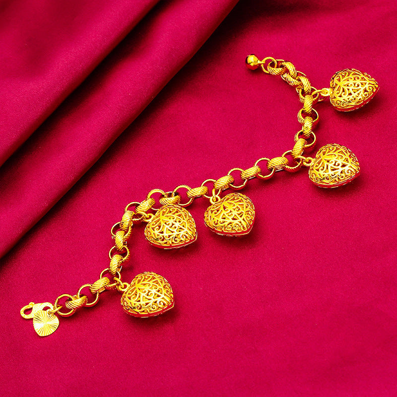 Hollow Heart Bracelet