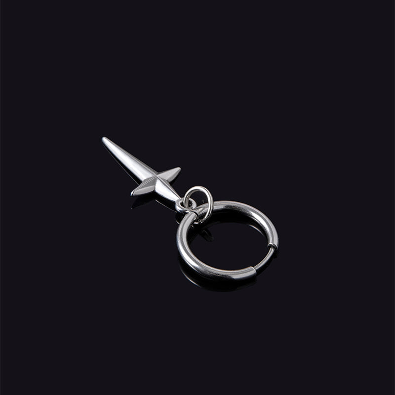 Minimalist Cross Dangle Earrings