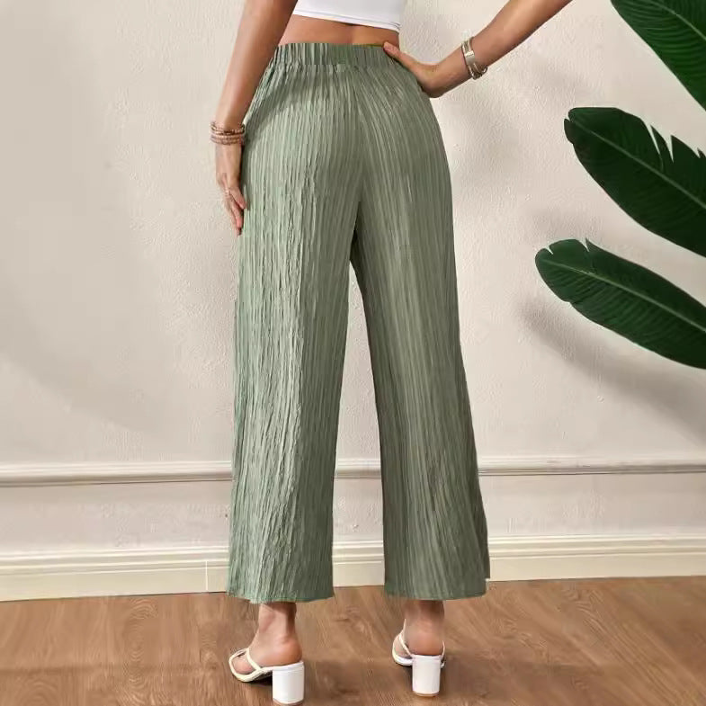 High Waist Slimming Cool Thin Casual Pant