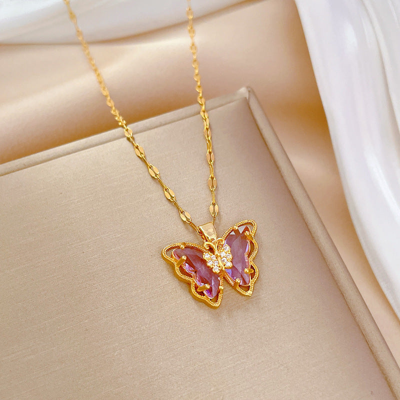 Filigree Butterfly Necklace