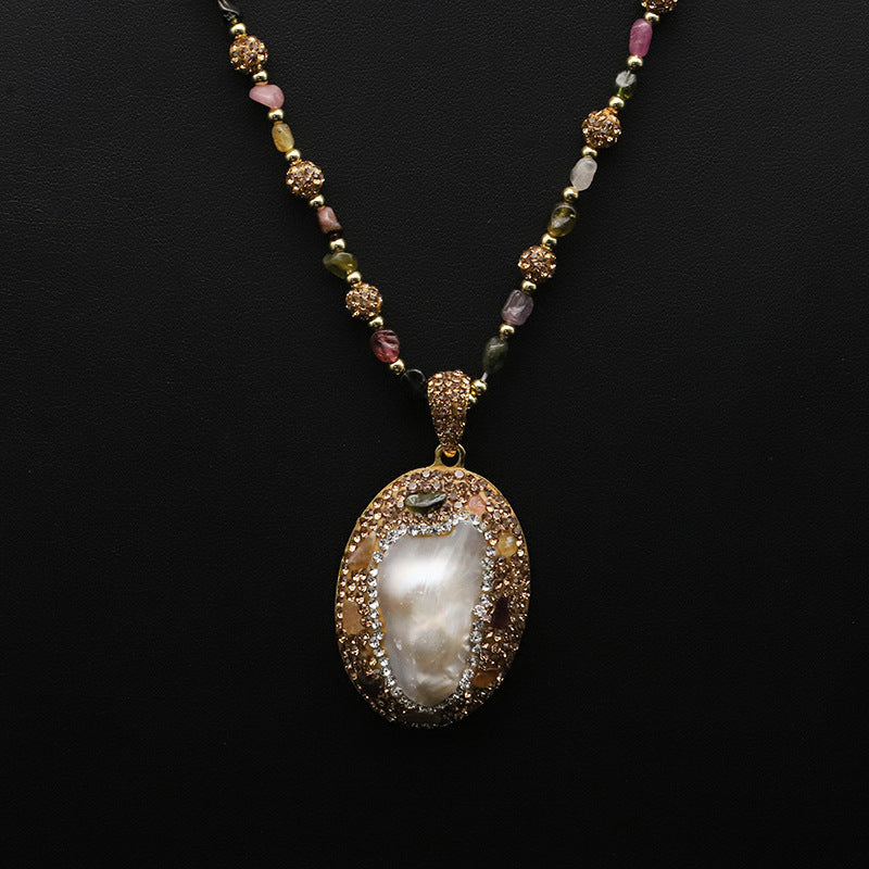 Freshwater Baroque Clavicle Chain