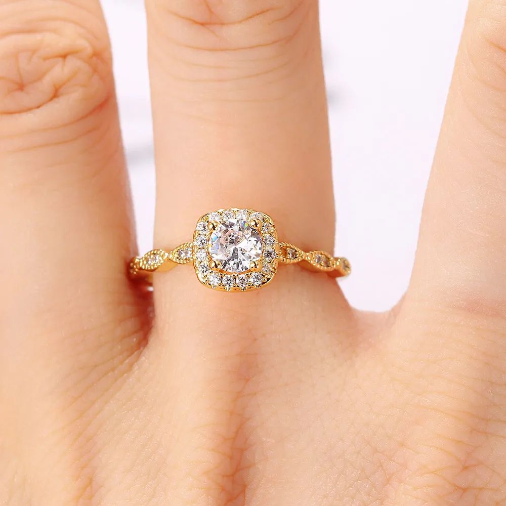 Mermaid Butterfly Dainty Ring