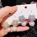 Flower Stud Earrings