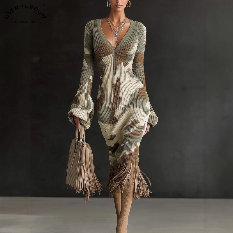 Creative Knitted Sweater Dresses