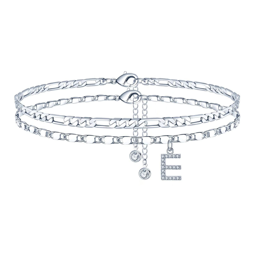 26-letter Double-layered Anklet