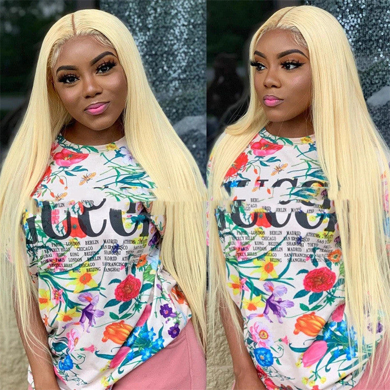 Saniy Mid-length Straight Waist-length Wig Headgear