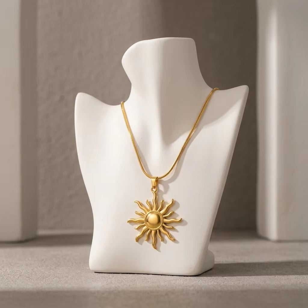 Sun Pendant Necklace