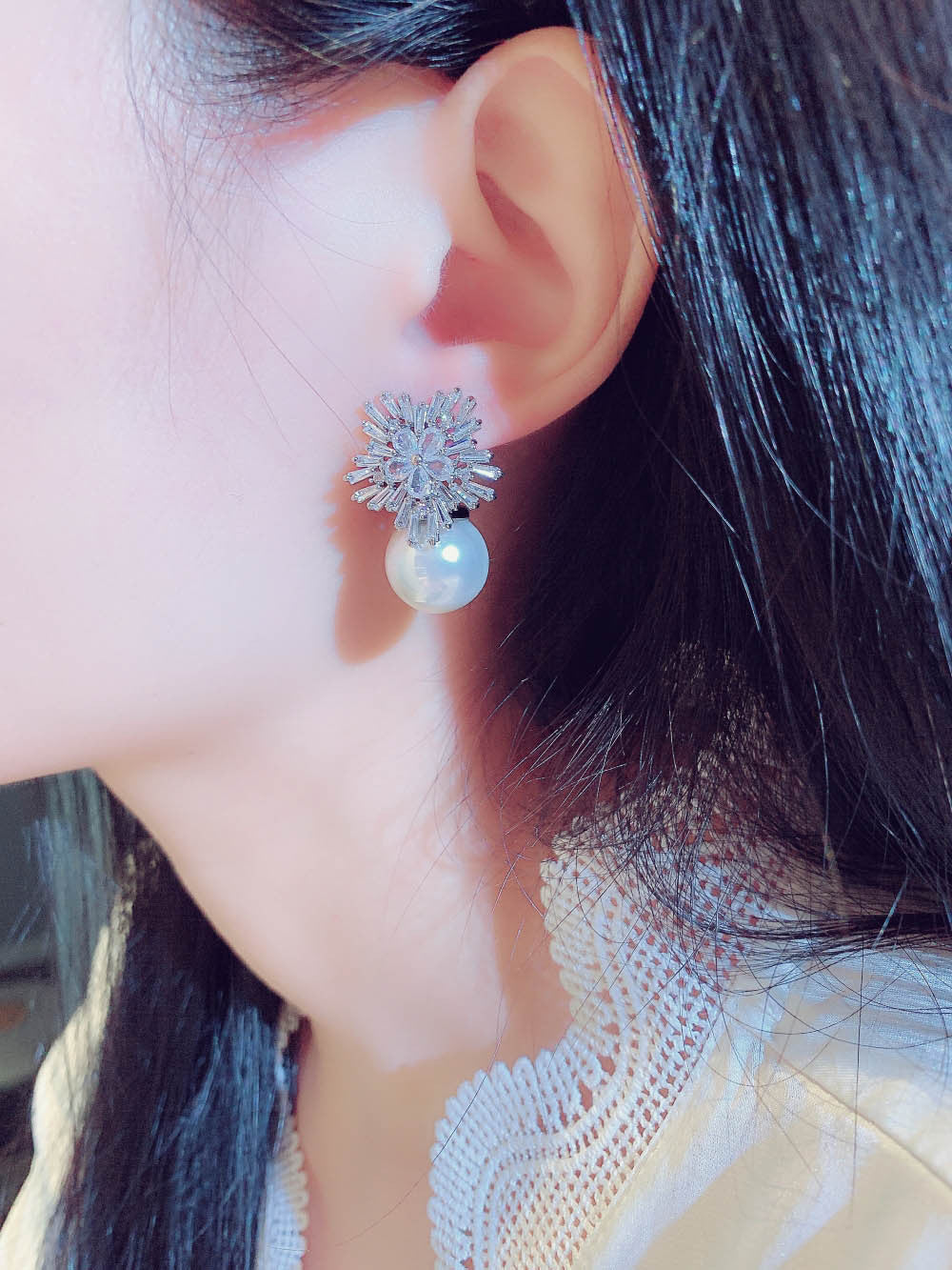 Flower Stud Earrings