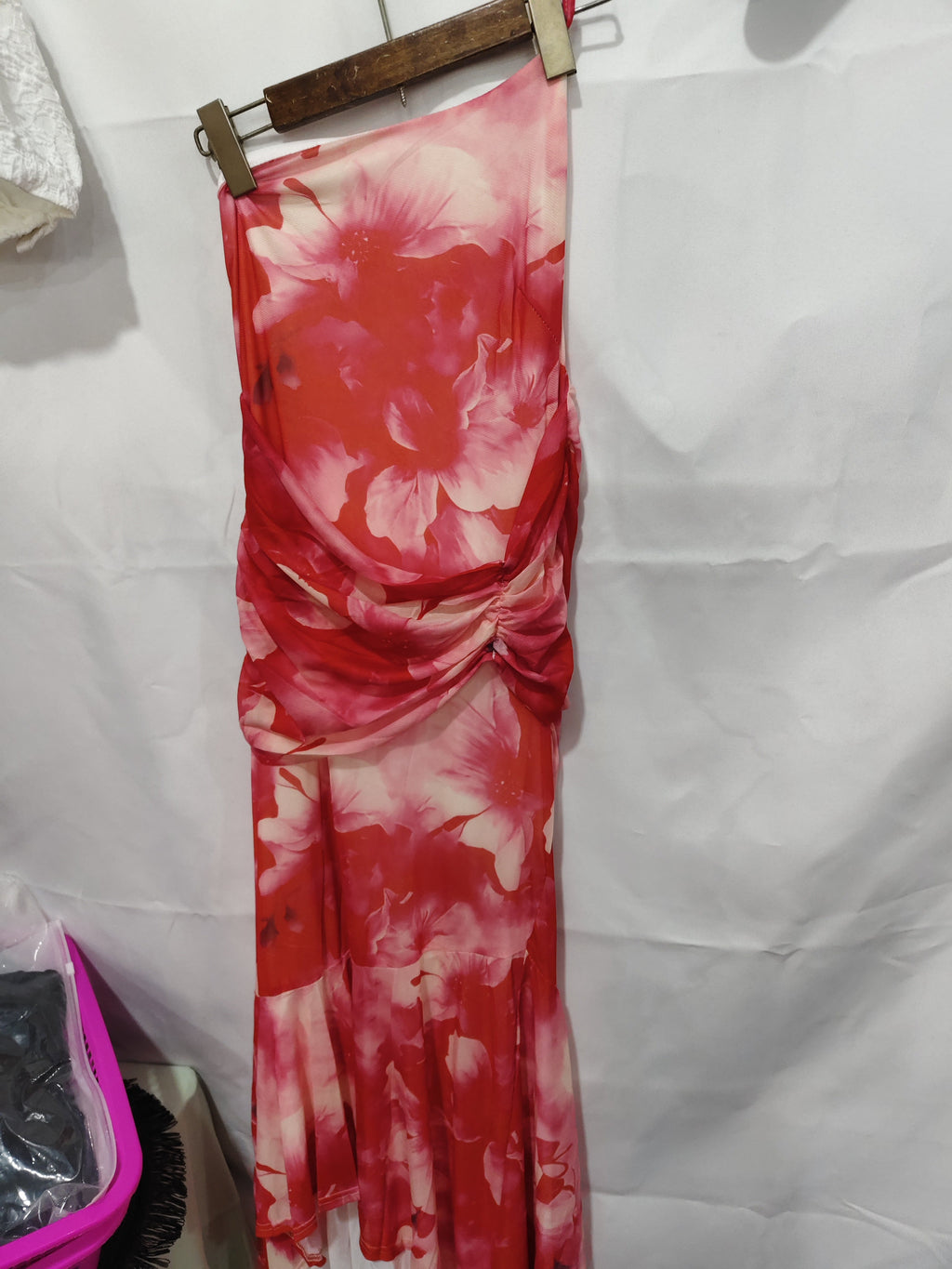 INS Casual Suspender Long Dress
