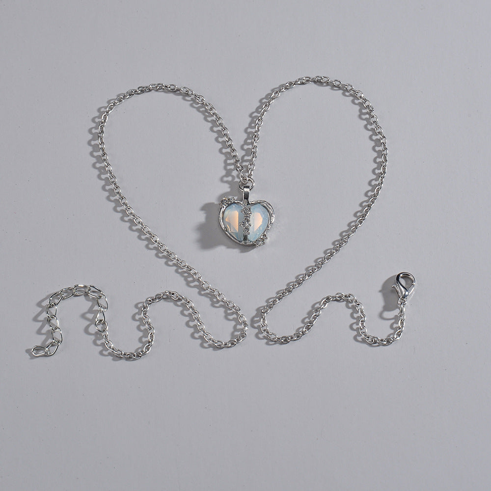 Ornament Moonstone Necklace