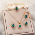 Water Drop Gem Series Four-piece Set