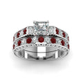 Micro-paved Square Ring