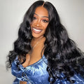 Fashionable Front Lace Full Head Wig With Big Wave Curls