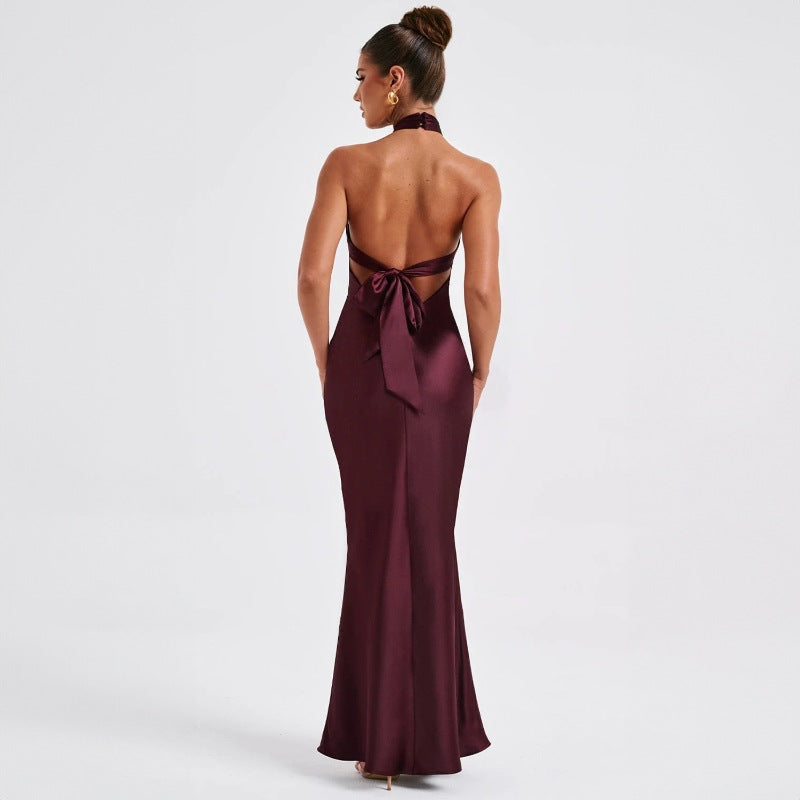 Elegant Backless Sleeveless Dress