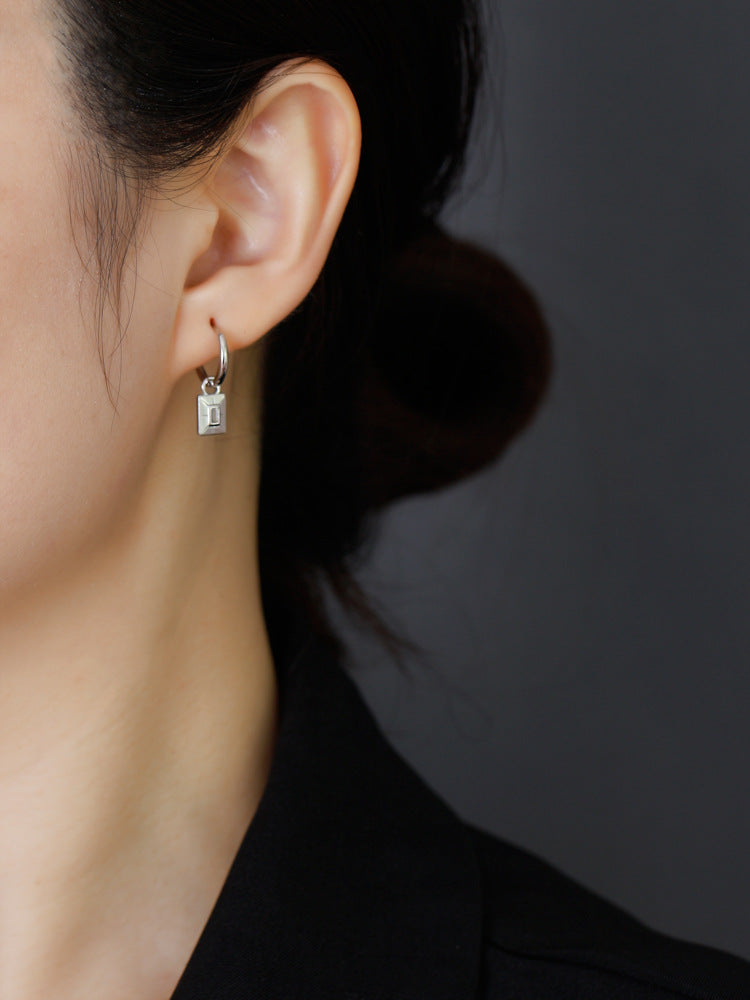 Fashion Personality Square Earrings